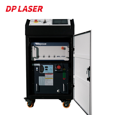 High Power Hybrid 300W Pulse Laser Source + 2000W Continuous Laser Source Fiber Laser Cleaning Machine