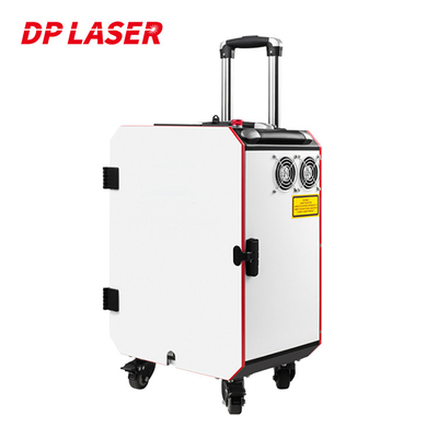 Suitcase Portable Laser Rust Removal Metal Rust Oxide Painting Coating Graffiti Handheld Fiber Laser Cleaning Machine