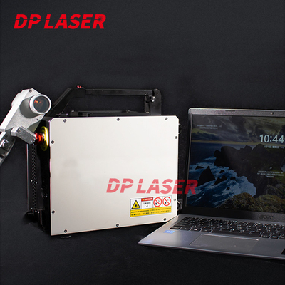 50W 100W Mini Portable Backpack Laser Cleaning Machine Raycus Laser Source Pulse