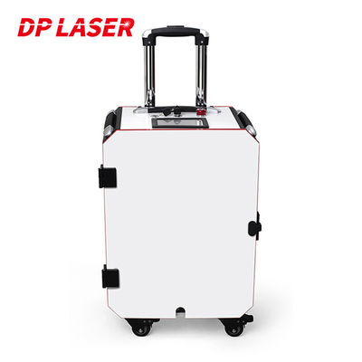 Suitcase Portable Laser Rust Removal Metal Rust Oxide Painting Coating Graffiti Handheld Fiber Laser Cleaning Machine